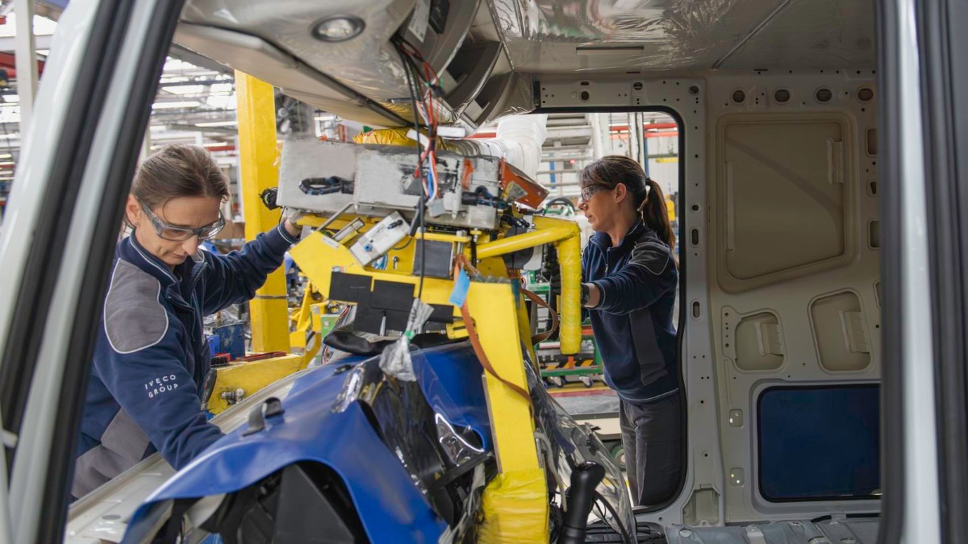 Dashboard Assembly de los camiones