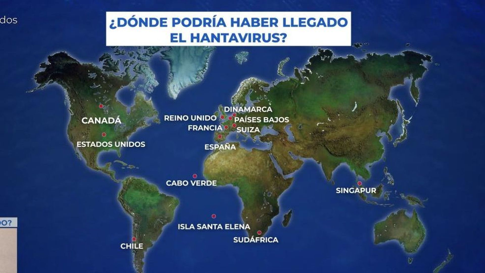 ¿Dónde podría haber llegado el hantavirus? El mapa de posibles contagios
