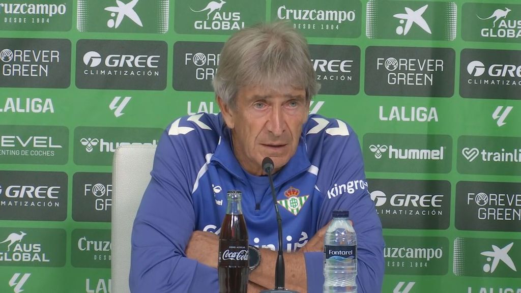 Manuel Pellegrini, en la previa del Real Sociedad-Betis