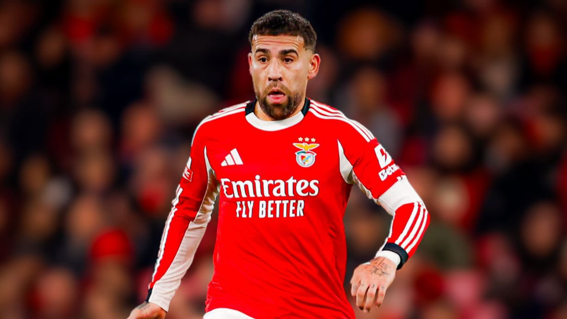 Otamendi con el Benfica