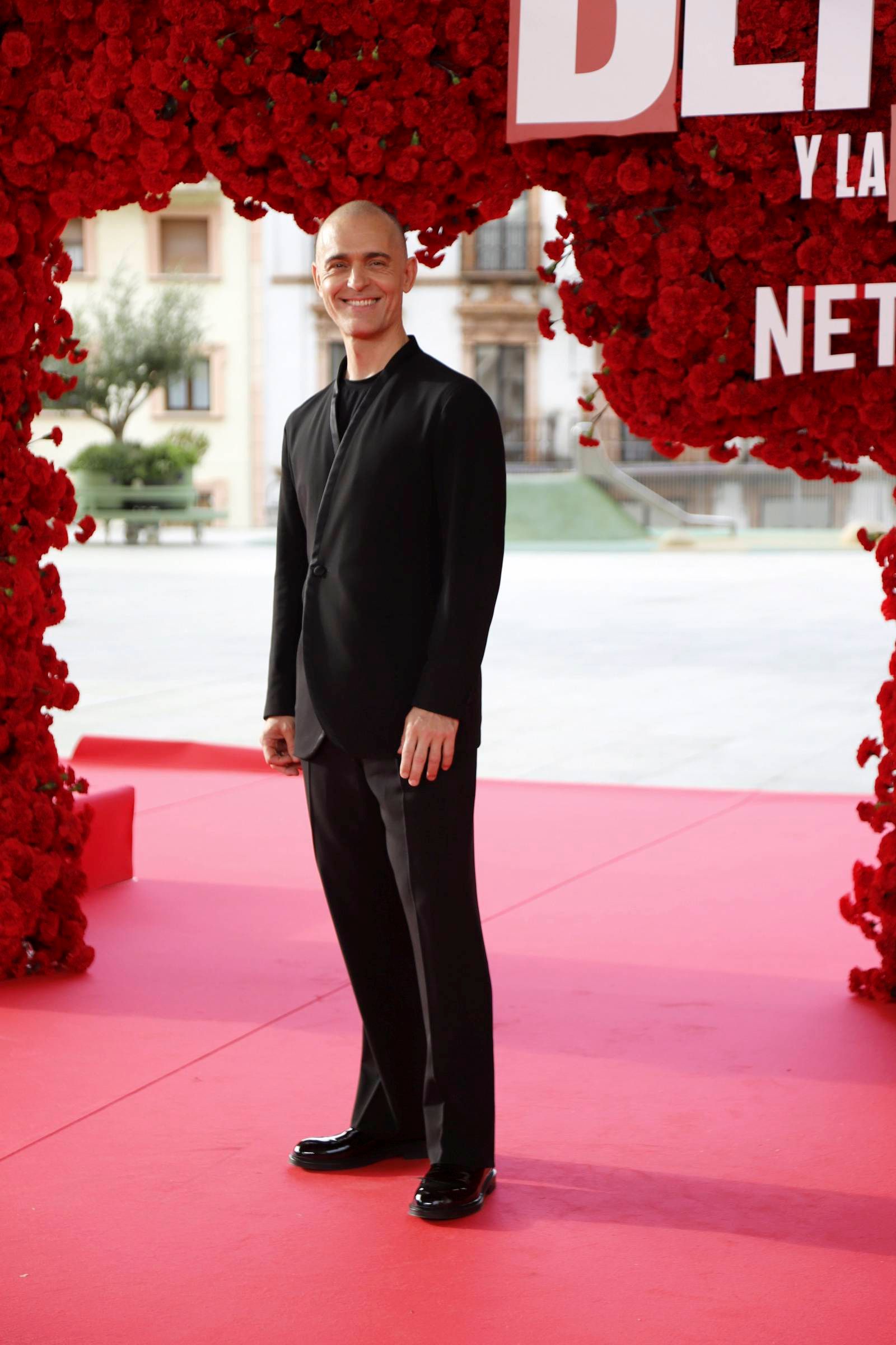 Pedro Alonso, en la alfombra roja de Berlín y la dama de armiño