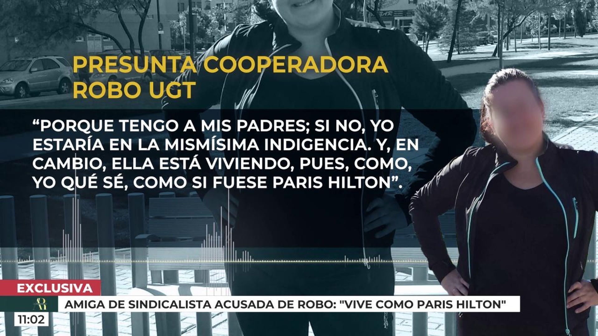 Presunta cooperadora del robo a la UGT