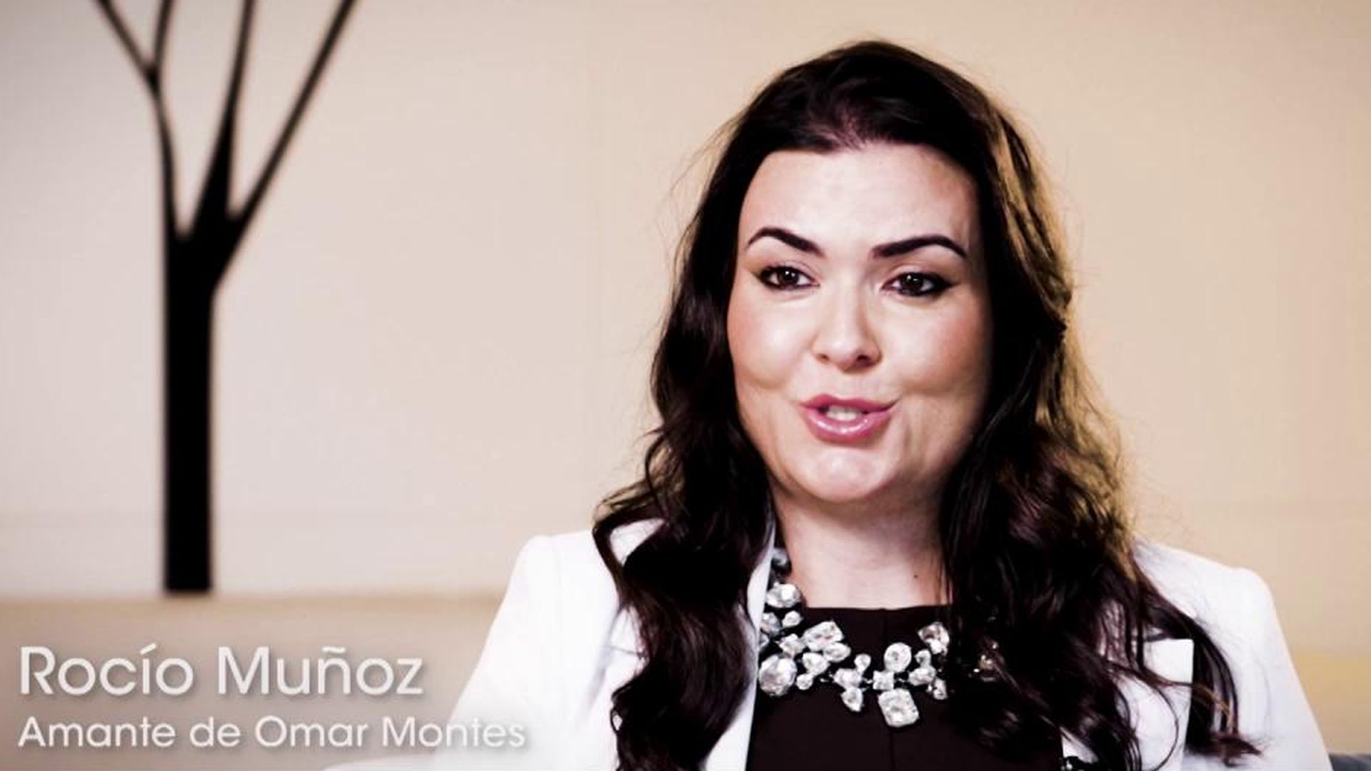 Rocío Muñoz, durante el avance de su entrevista en '¡De viernes!'