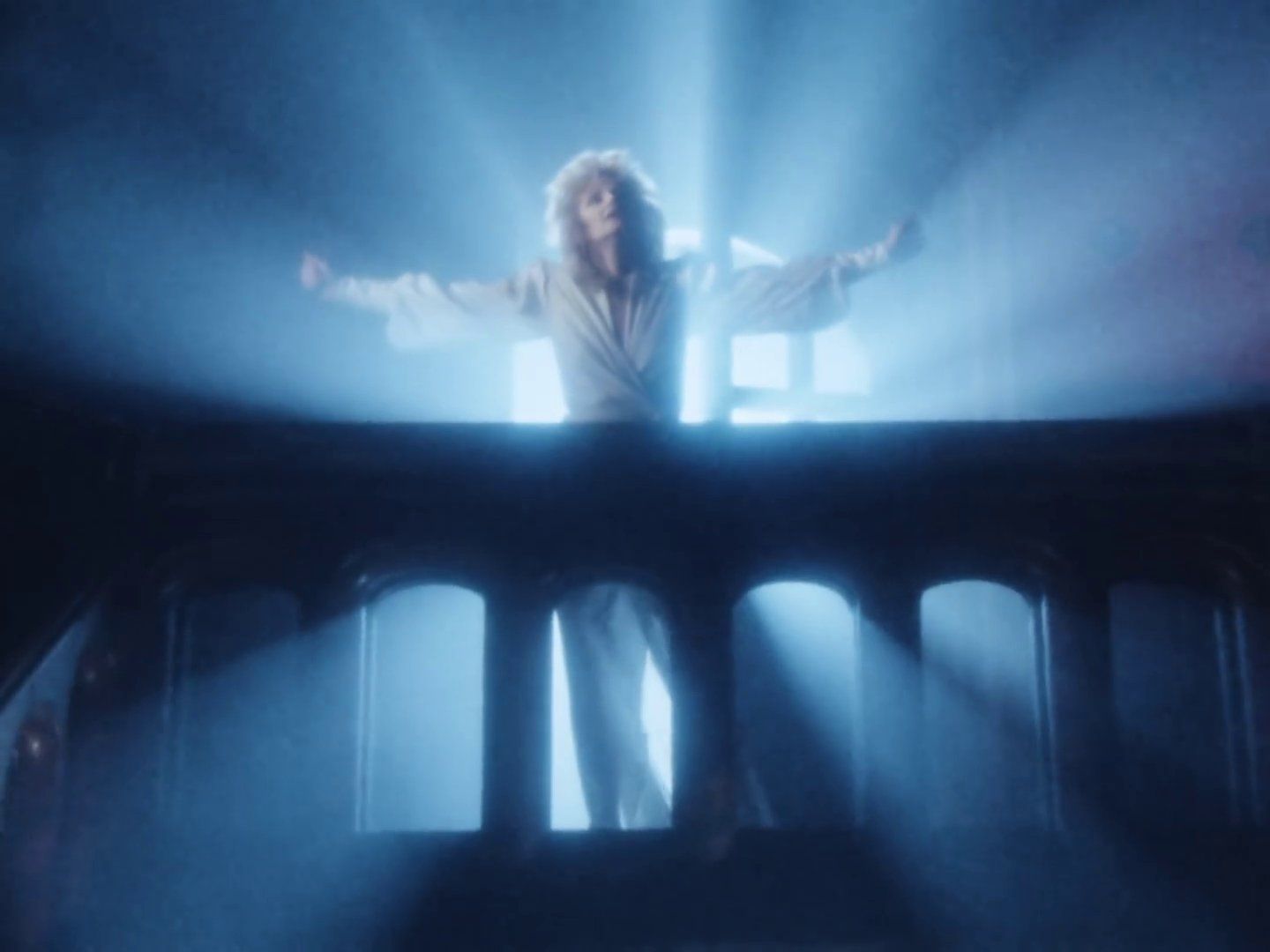 Un momento del videoclip de Total Eclipse of the Heart
