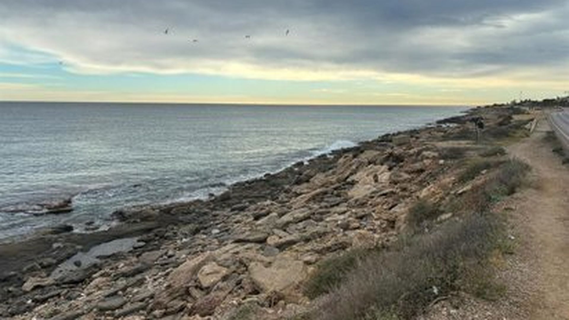 Zona de la costa de Garrucha, Almería, en la que fue encontrado el cuerpo sin vida de Lucca, de cuatro años