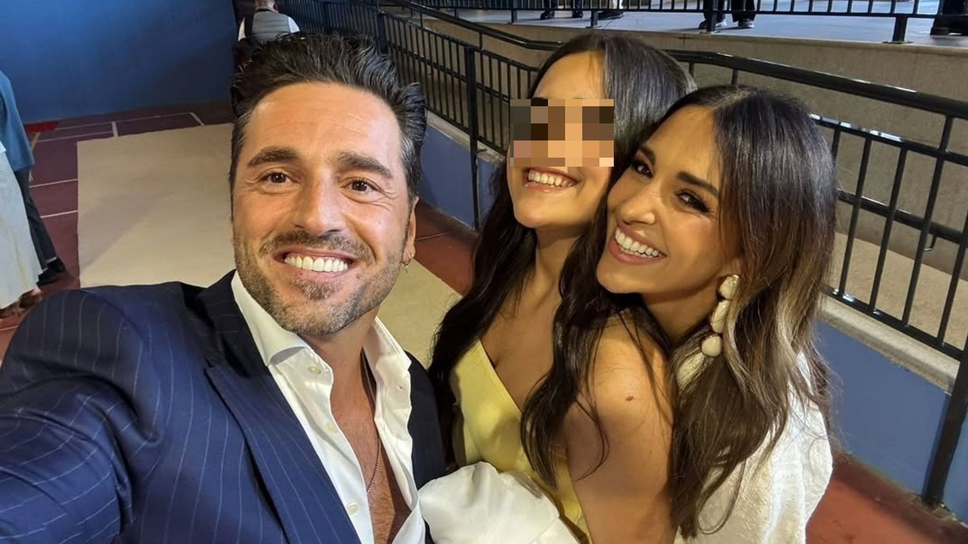 David Bustamante y Paula Echevarría en la graduación de su hija Daniella