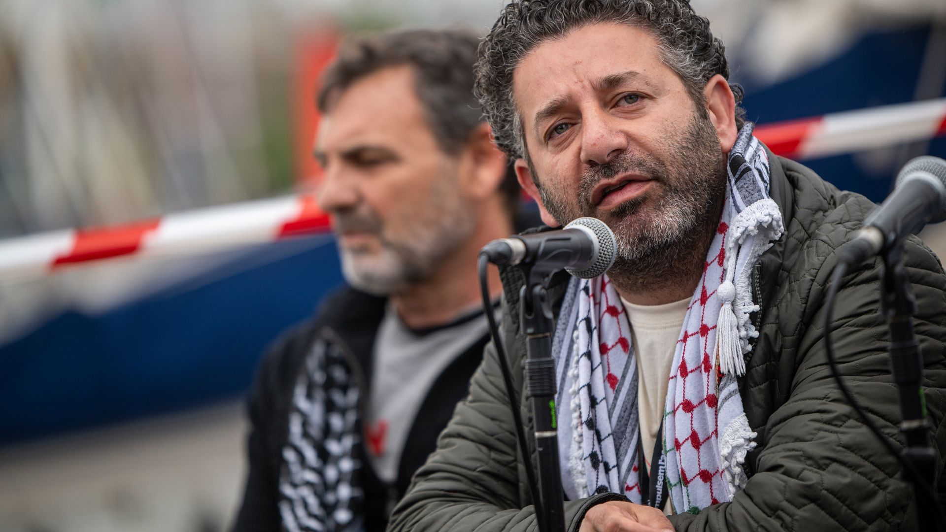 El activista hispano-palestino, Saif Abukeshek