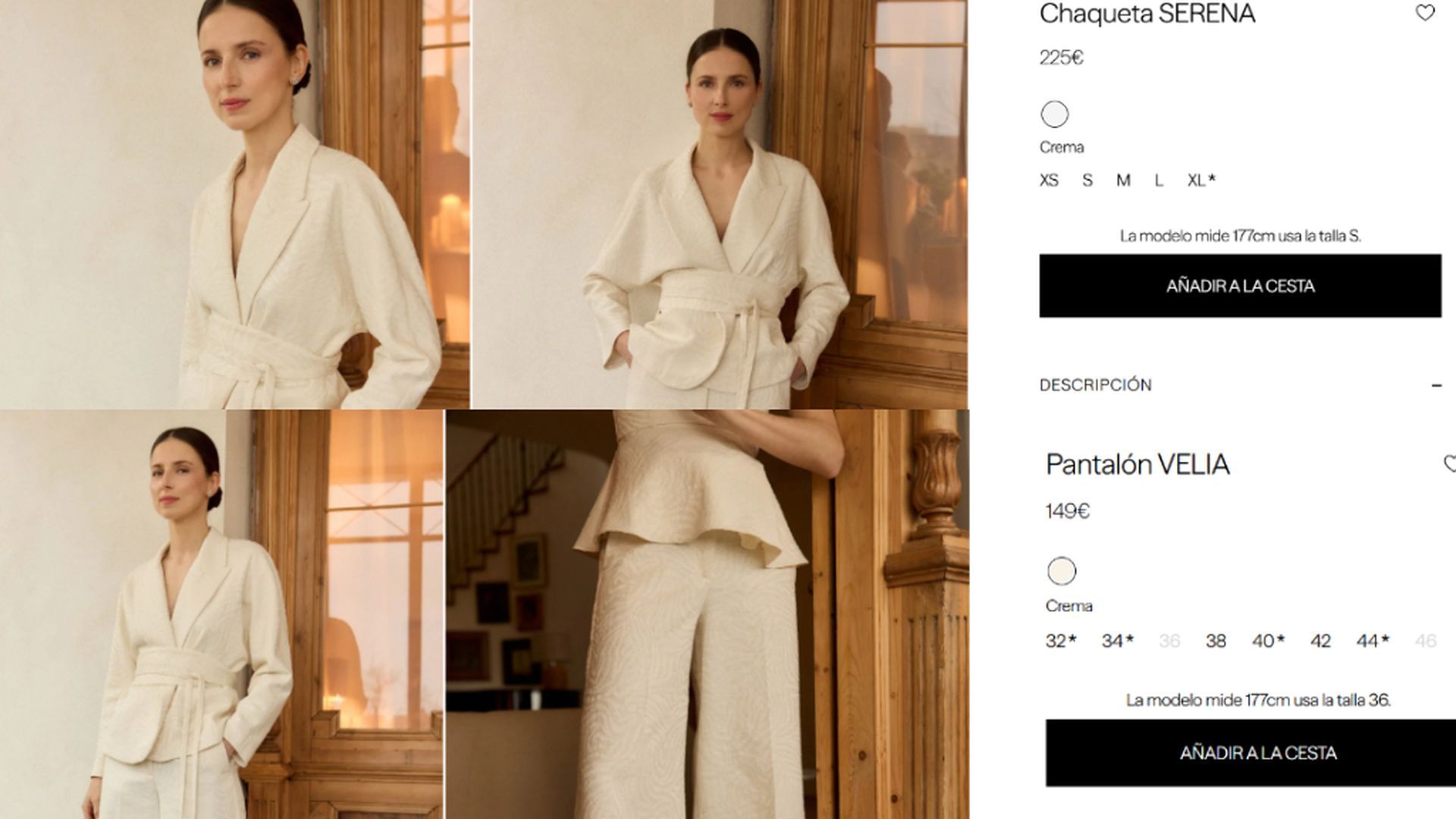 El conjunto de chaqueta y pantalón de Paula Echevarría