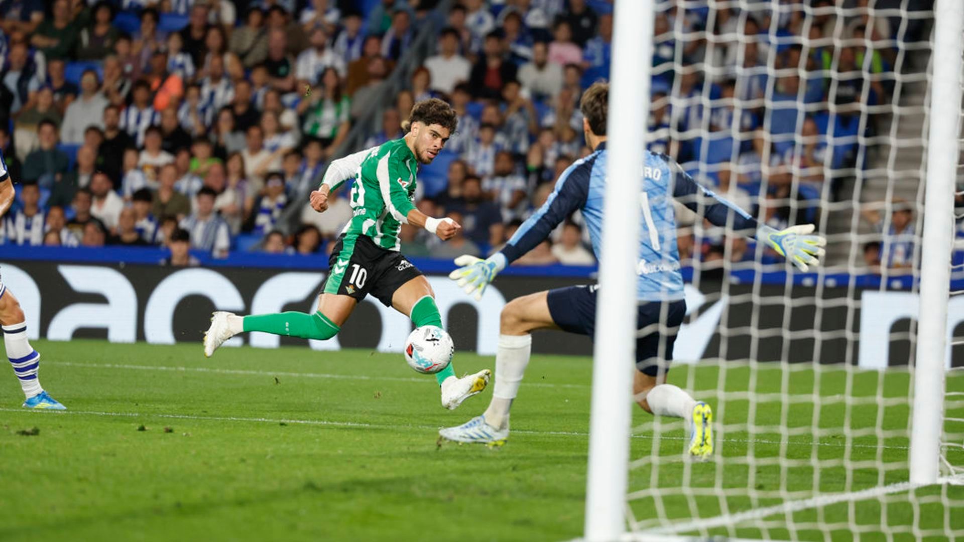 Ez Abde, en el Real Sociedad-Betis