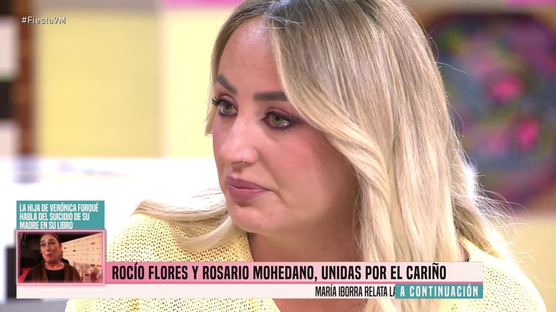 Rocío Flores, emocionada al hablar de Rocío Jurado
