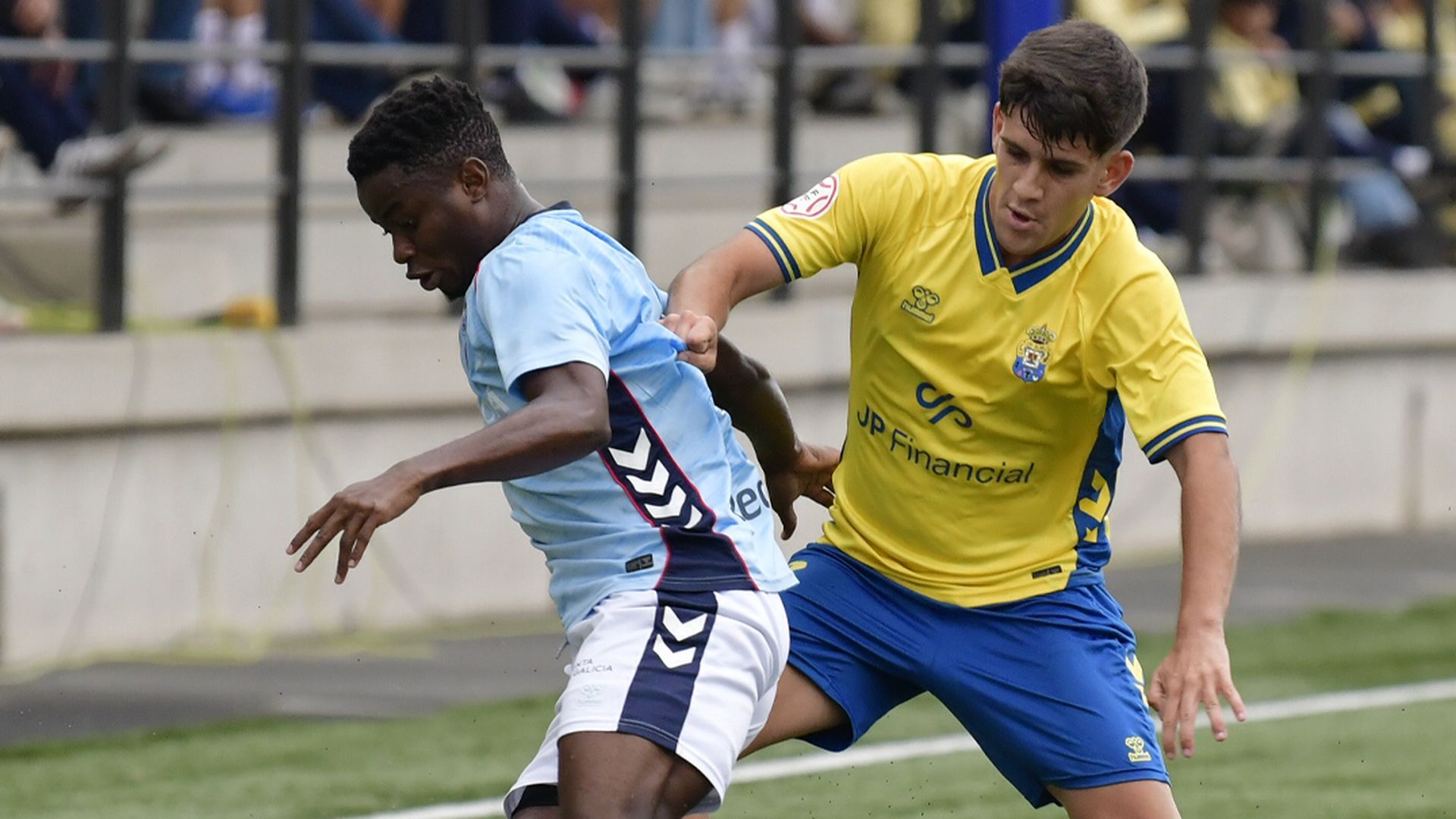 Suleman Abubakar ante la UD Las Palmas
