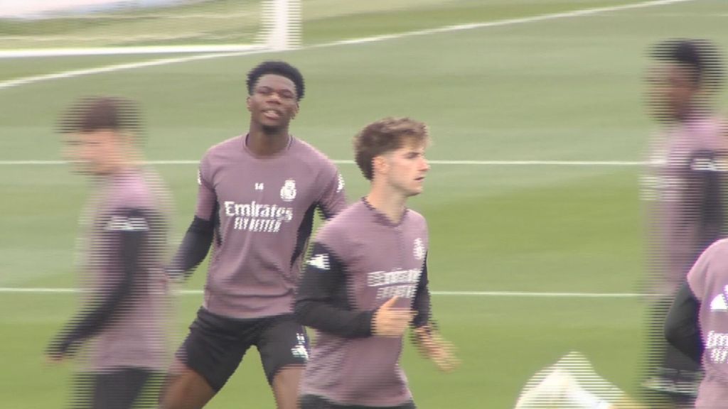 Normalidad y caras largas en el Real Madrid, pero con Tchouameni sonriendo