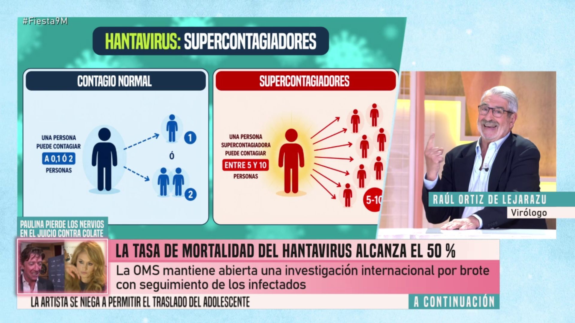 Verdades y mentiras sobre el hantavirus_ El virólogo Raúl Ortiz de Lejarazu aclara algunas informaciones sobre el virus