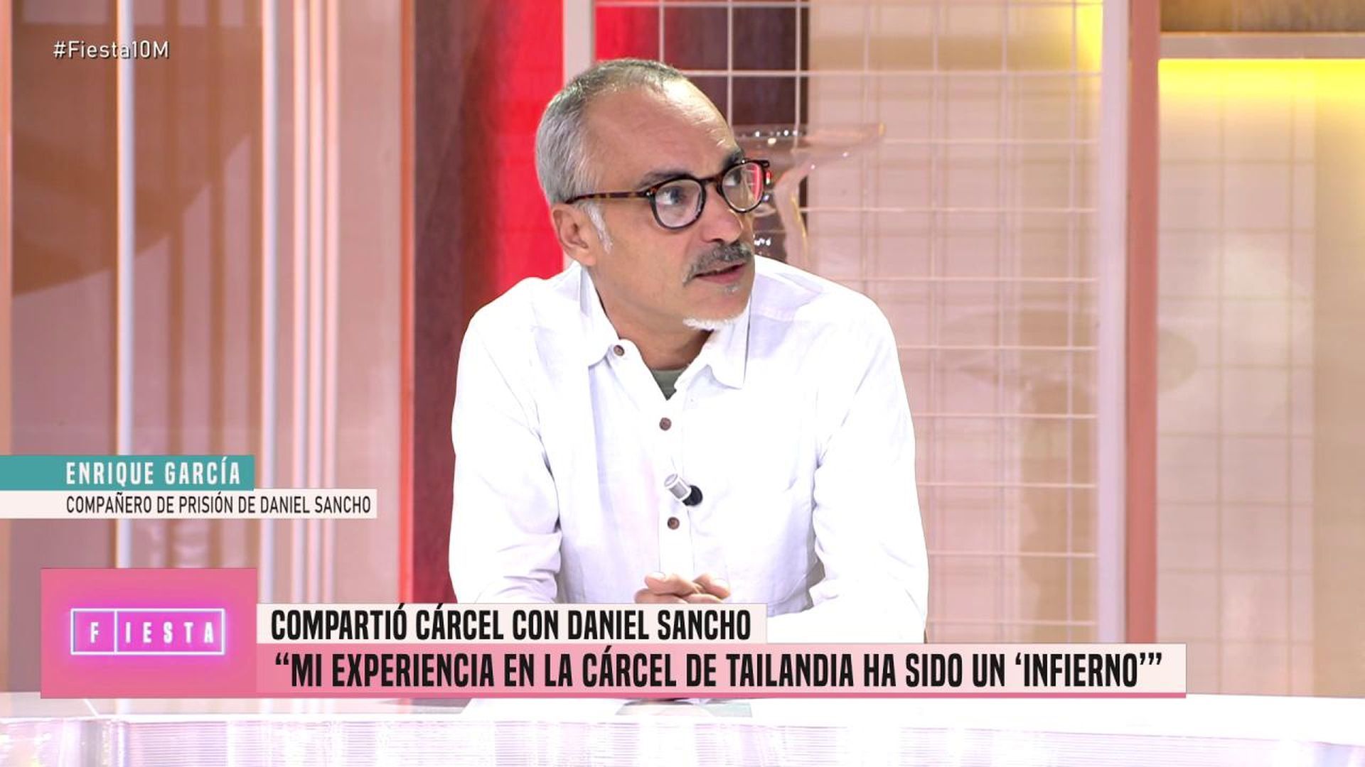 Entrevista a Enrique García, preso en la misma cárcel que Daniel Sancho