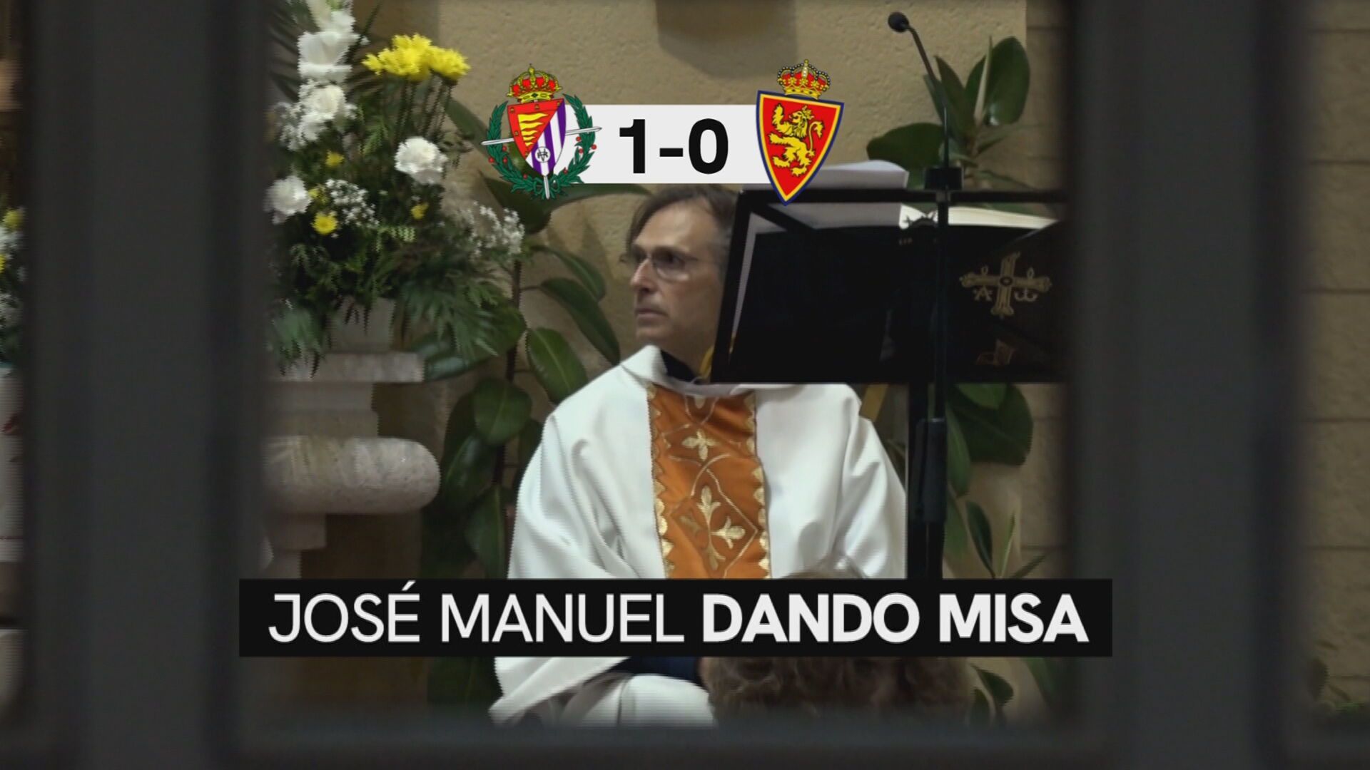 José Manuel en la Eucaristía