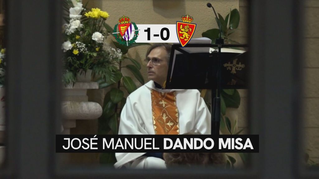 Del José Zorrilla a la Eucaristía: así es vivir un partido del Valladolid con el cura José Manuel