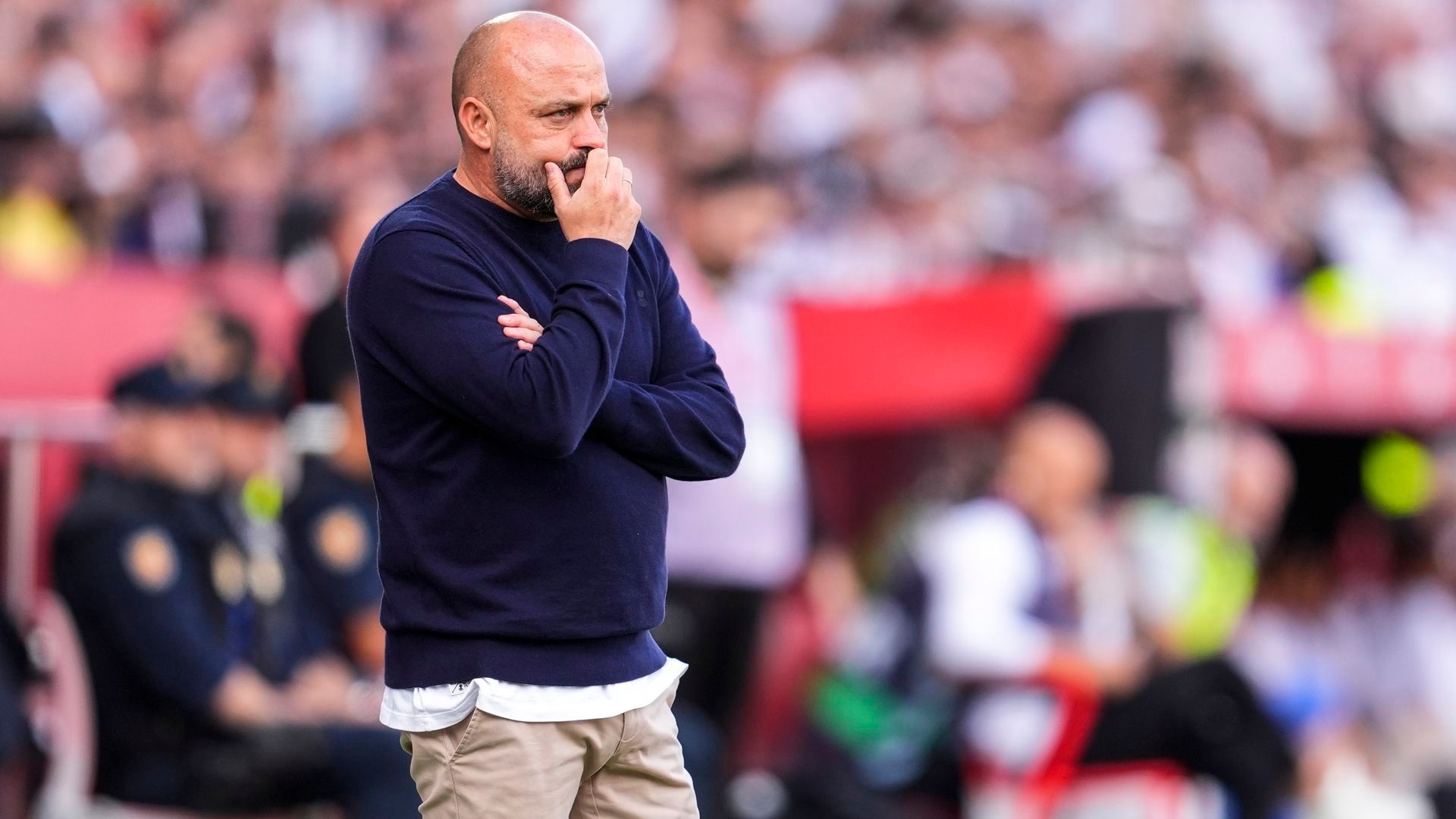 Manolo González, entrenador del Espanyol