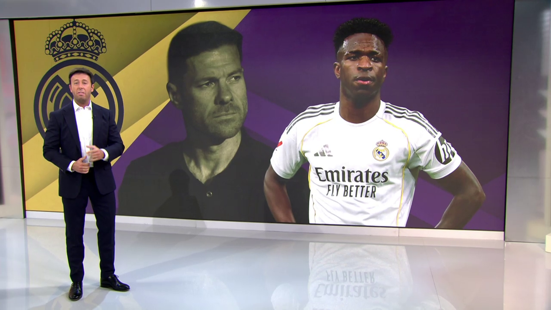 Matías Prats hablando del Real Madrid
