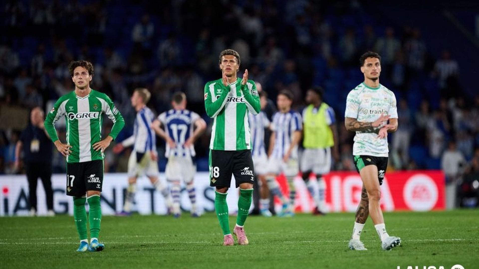 Riquelme, Deossa y Antony, tras el Real Sociedad - Betis