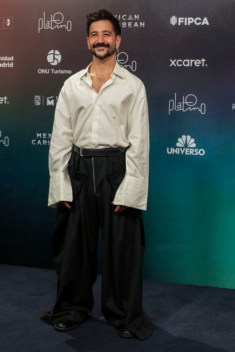 Camilo, en la alfombra roja de los Premios Platino 2026