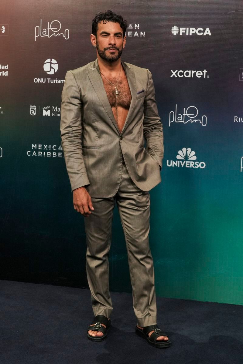 Javier Jattin, en la alfombra roja de los Premios Platino 2026