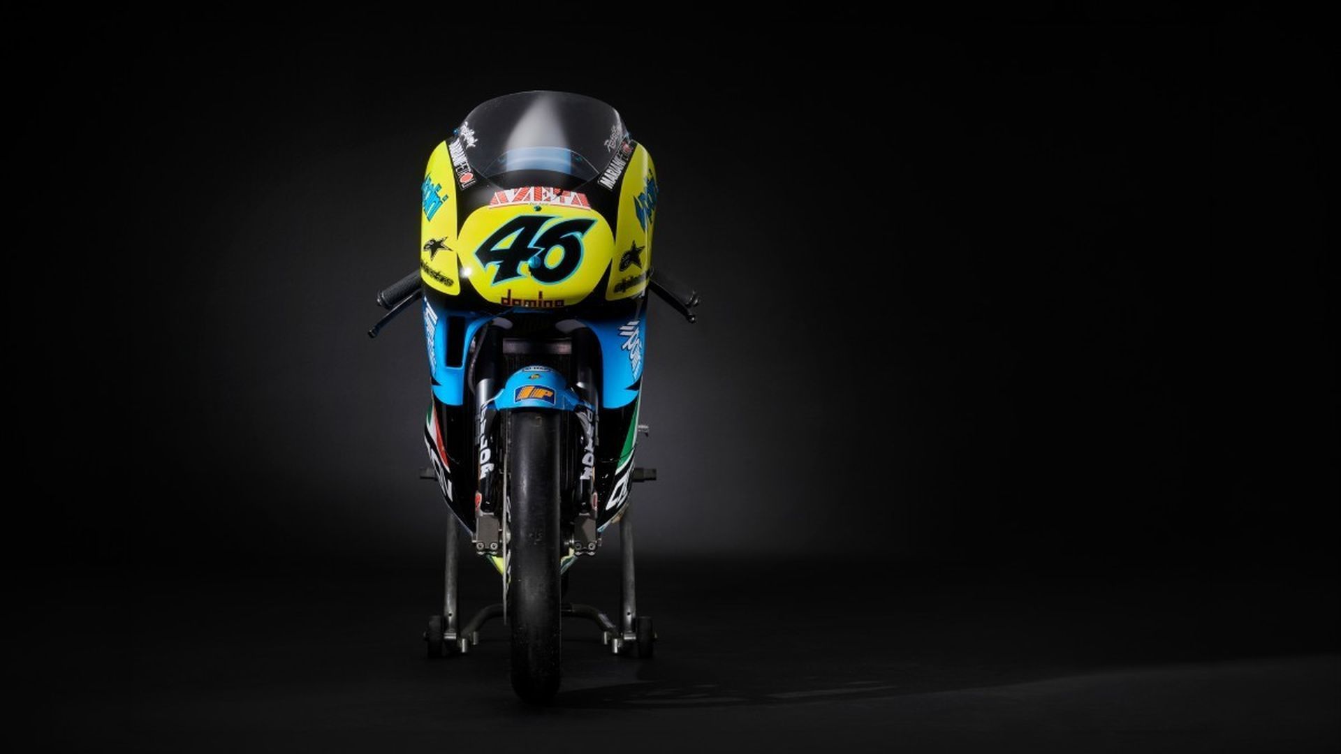 La Aprilia RS125R de 1996 de Valentino Rossi