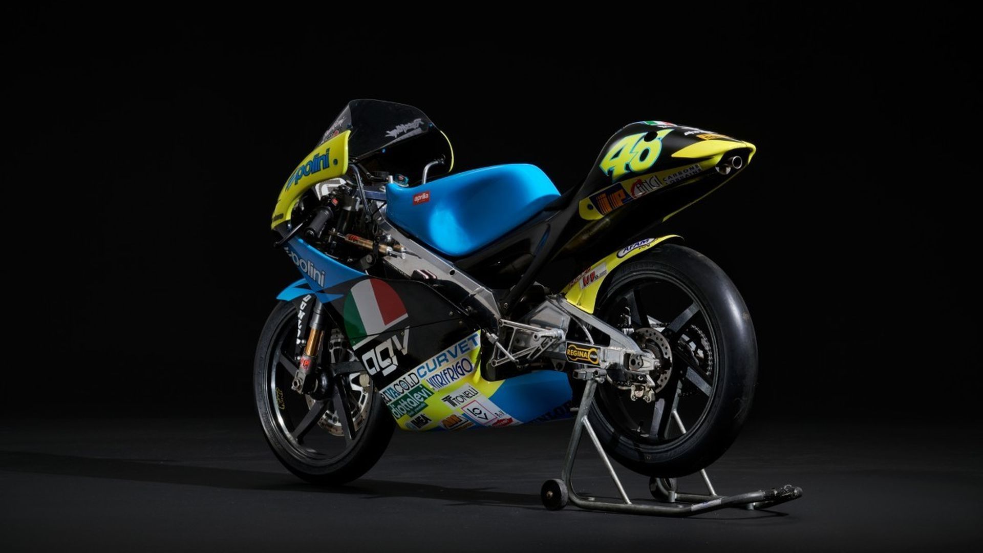 La Aprilia RS125R de 1996 de Valentino Rossi