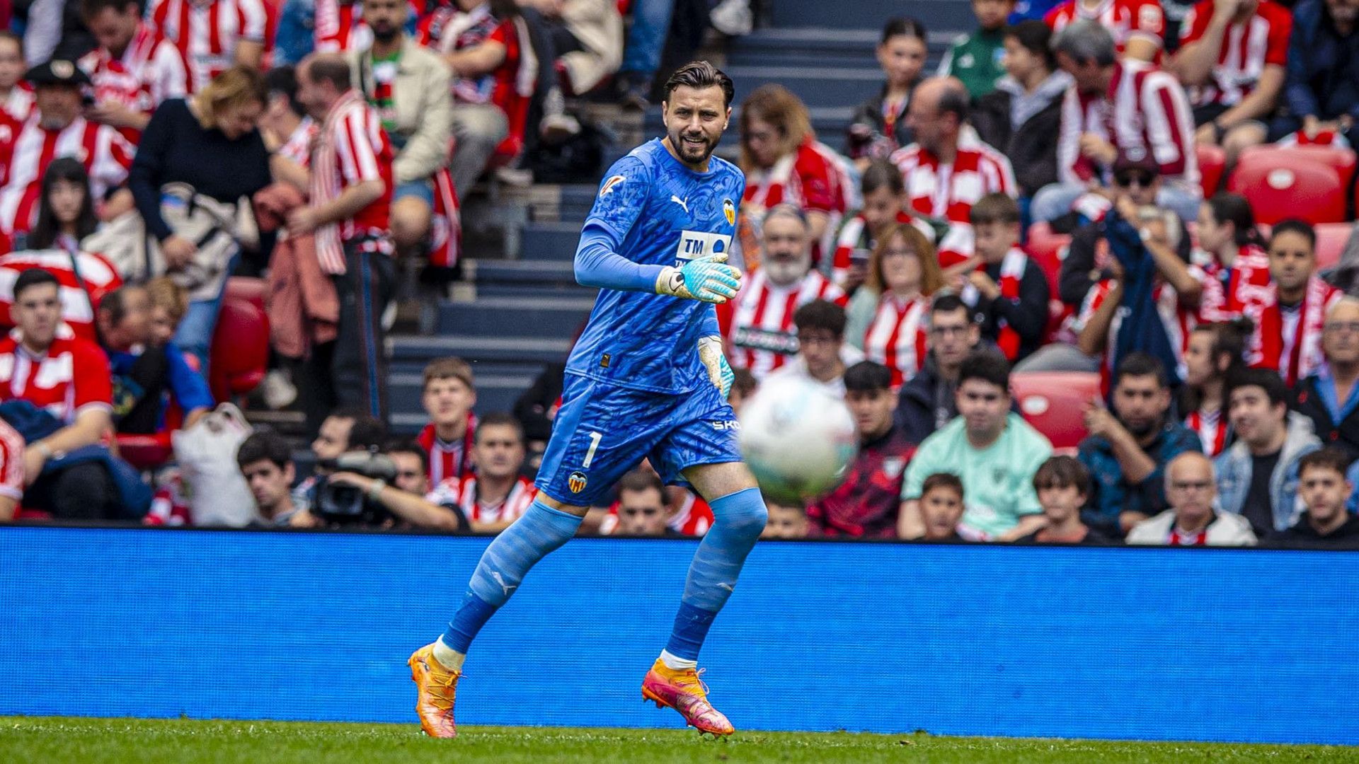 Stole Dimitrievski ante el Athletic en San Mamés