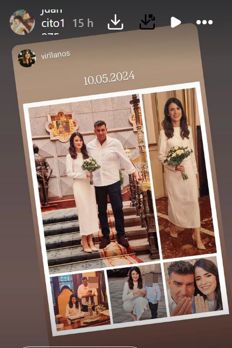 Virginia Llanos, de 'MyHyV, comparte fotos inéditas de su boda con Juan Vázquez