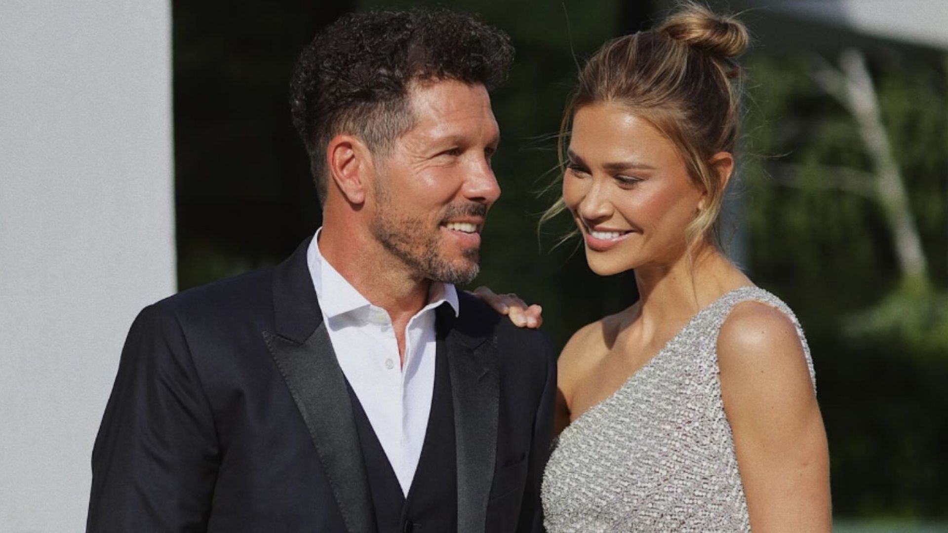 Carla Pereyra y Diego Simeone