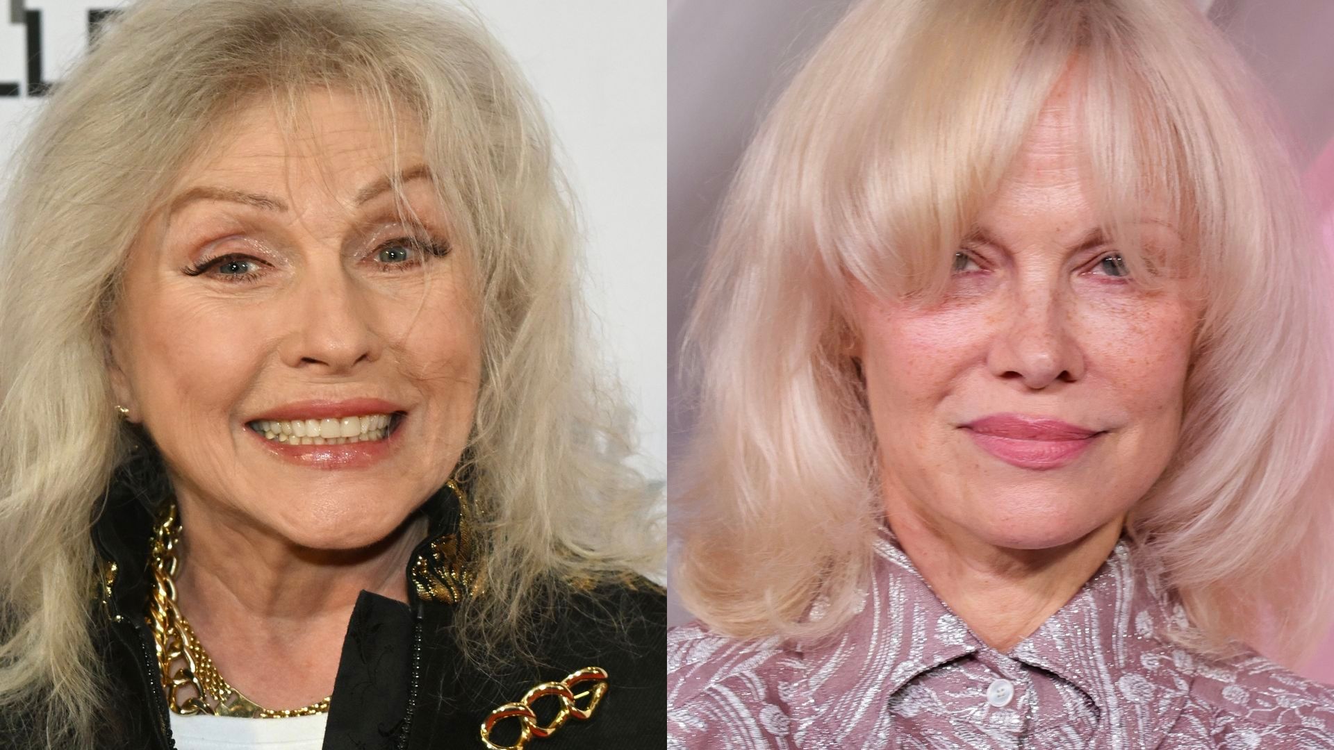Debbie Harry y Pamela Anderson Debbie Harry y Pamela Anderson