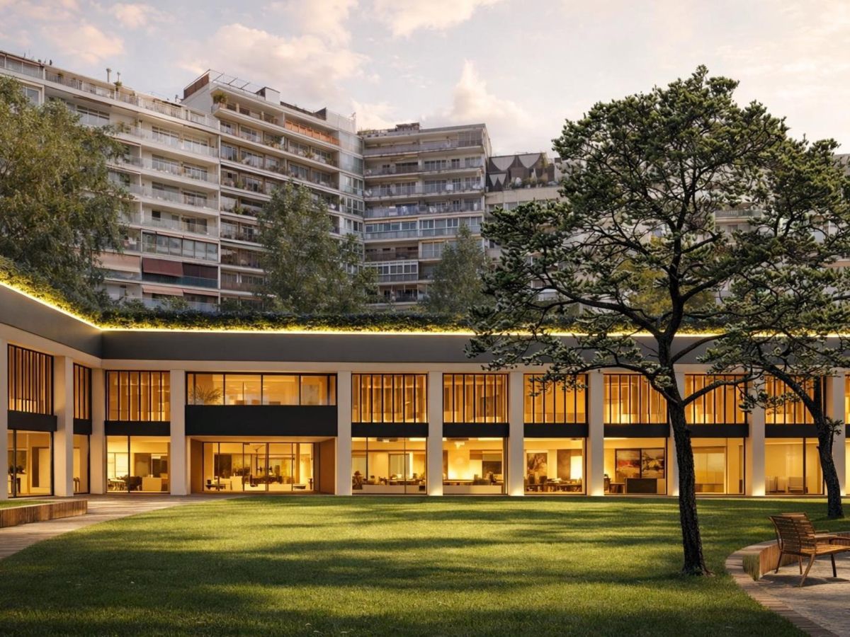El proyecto de las futuras galerías en el Turó Park de Barcelona
