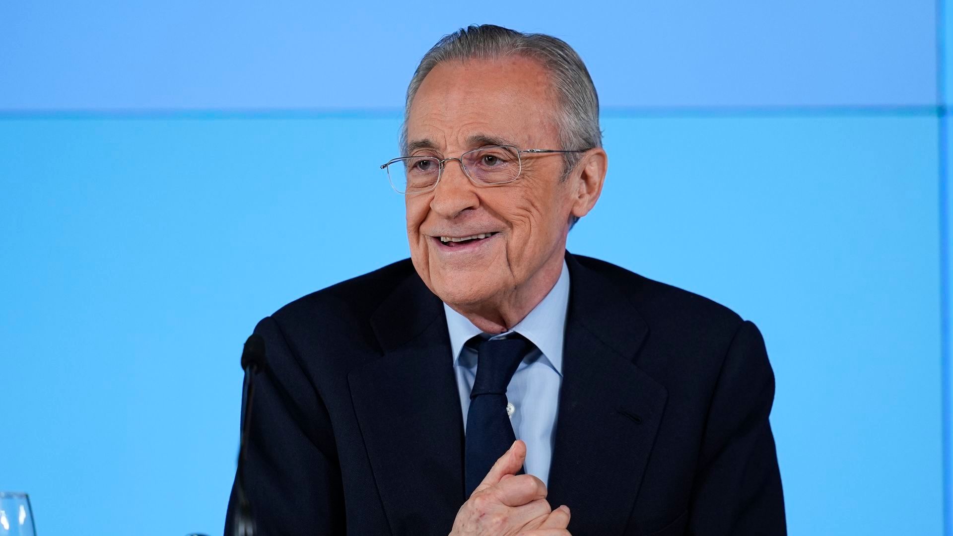 Florentino Pérez, en la comparecencia de este 12 de mayo