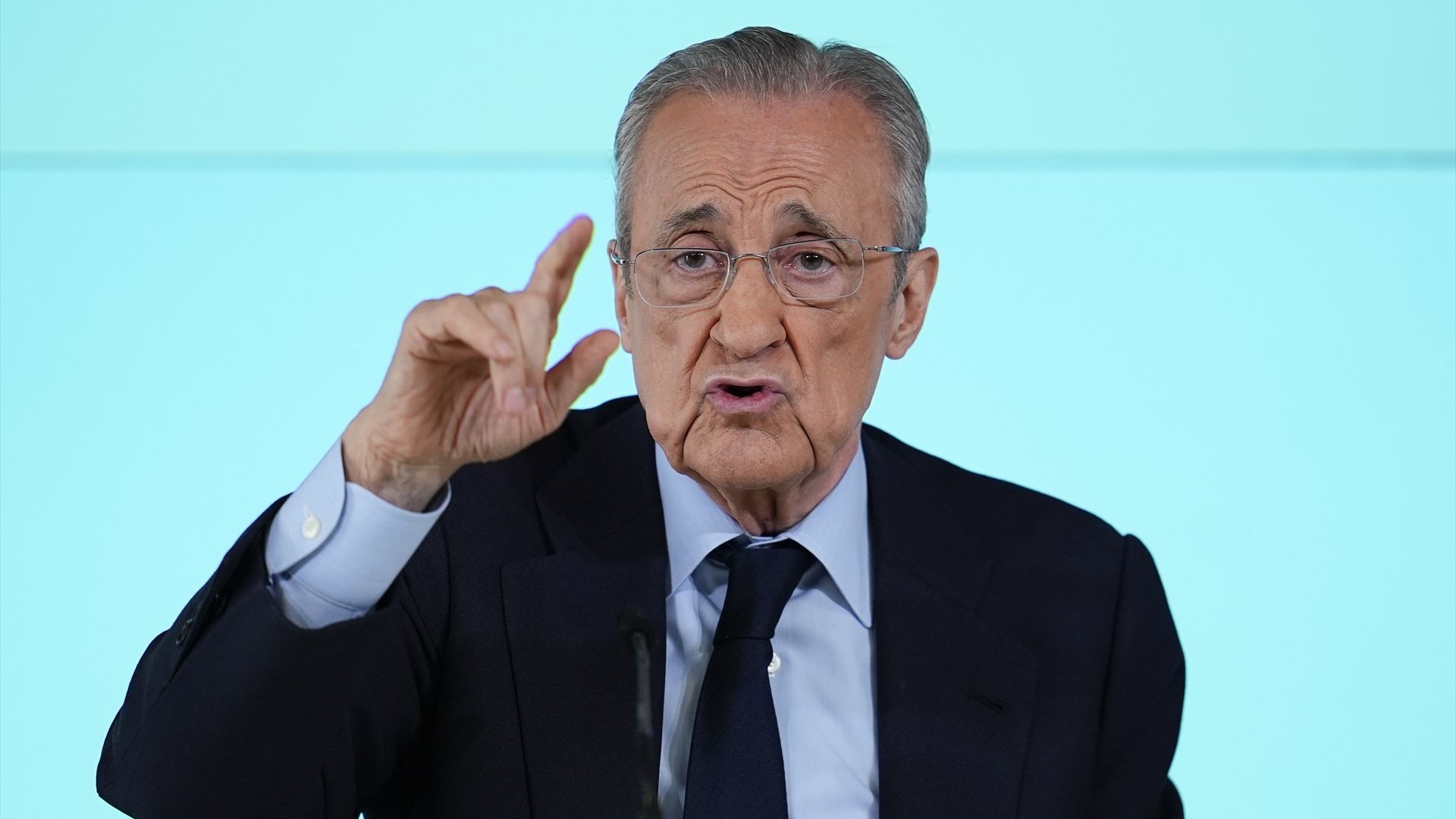 Florentino Pérez, en rueda de prensa
