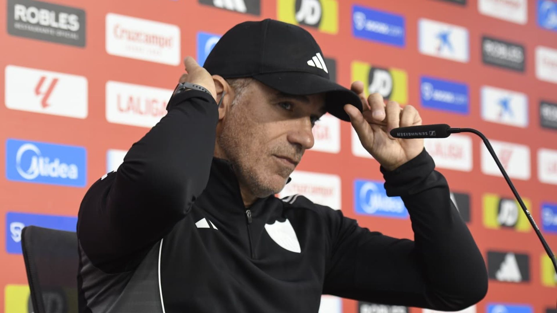 García Plaza, en sala de prensa