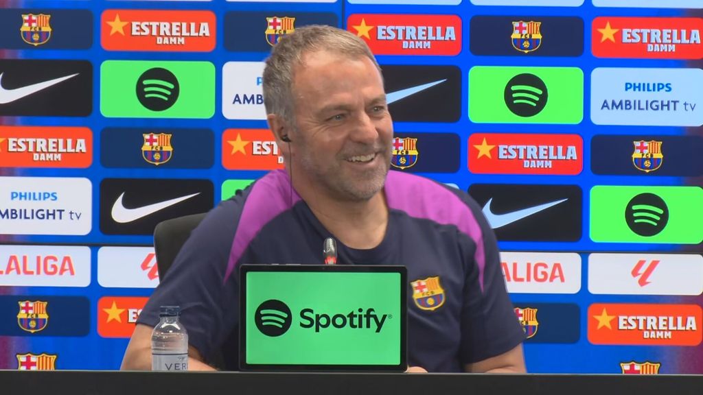 Hansi Flick explica el por qué del año opcional en su contrato de renovación