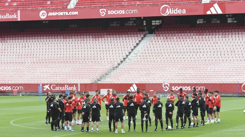 El Sevilla ultima el encuentro ante el Villarreal