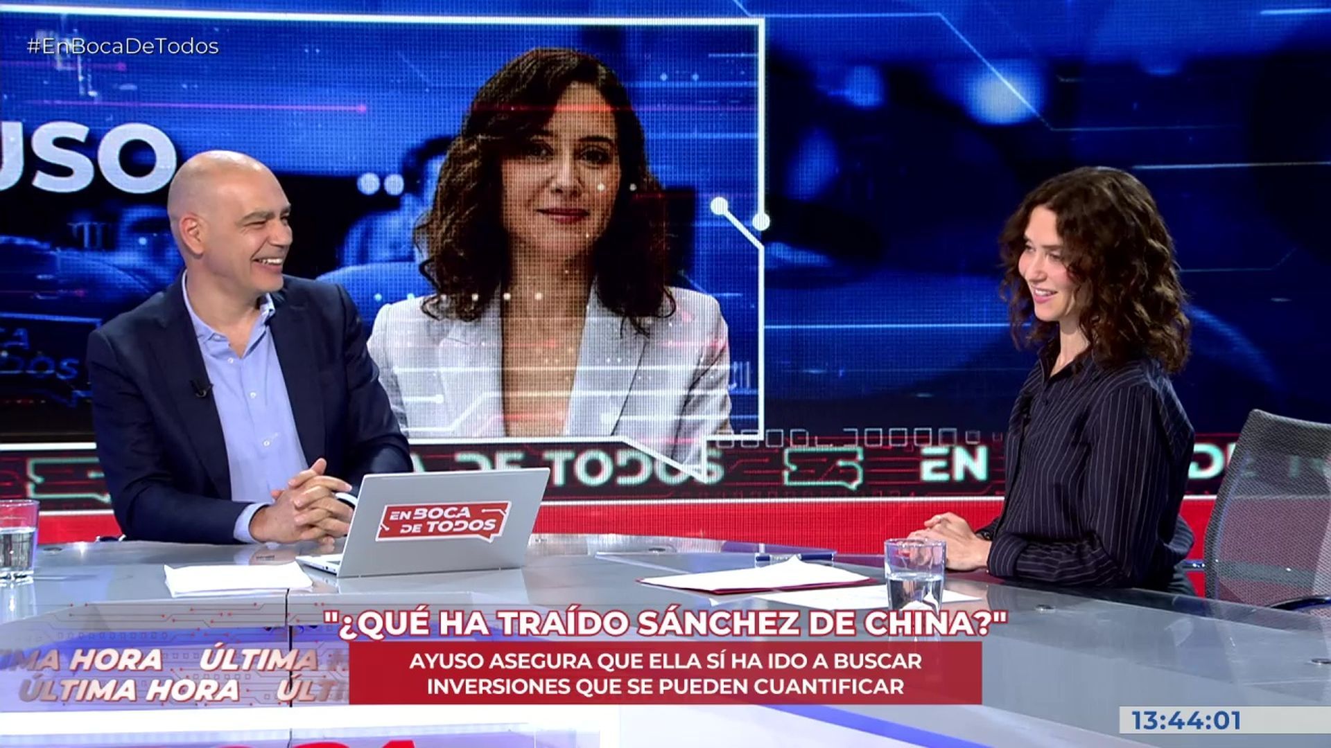 Isabel Díaz Ayuso responde al “La he visto mucho más delgada” de Nacho Abad en ‘En boca de todos’