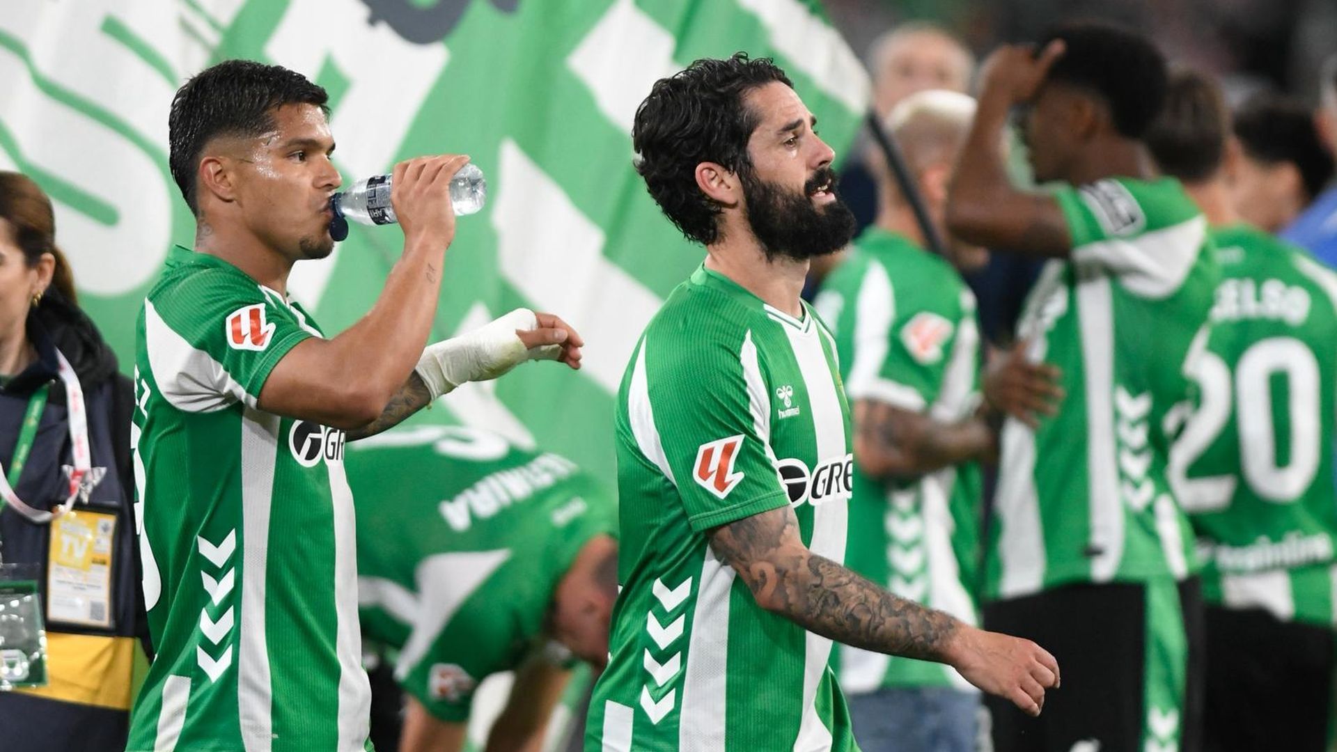 Isco Alarcón, llorando tras el partido