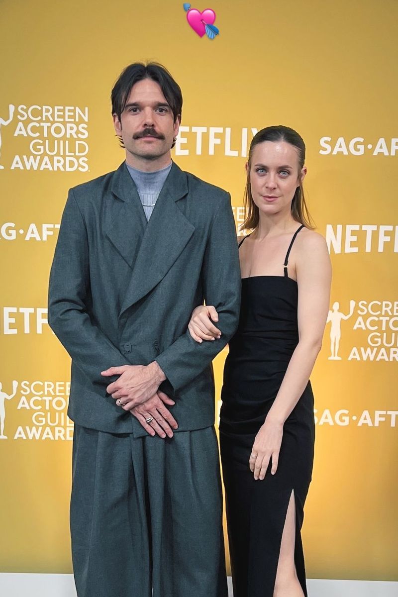 Jon Arias y su pareja, Alba
