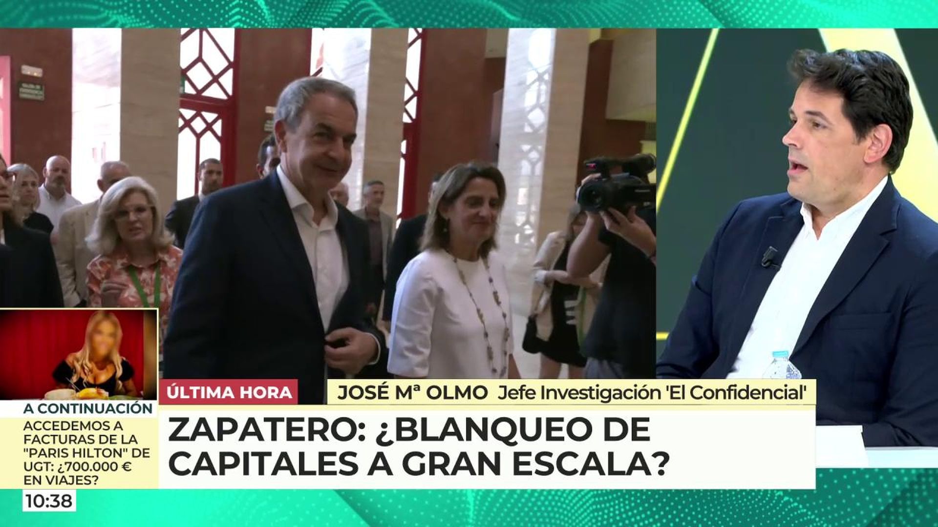José María Olmo, autor de la exclusiva junto con Beatriz Parera