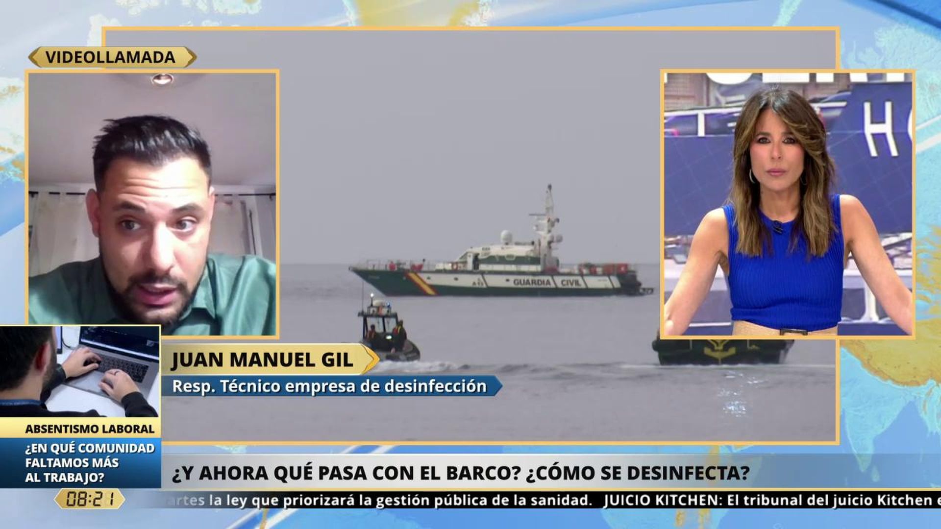 Juan Manuel Gil, responsable técnico de una empresa de desinfección