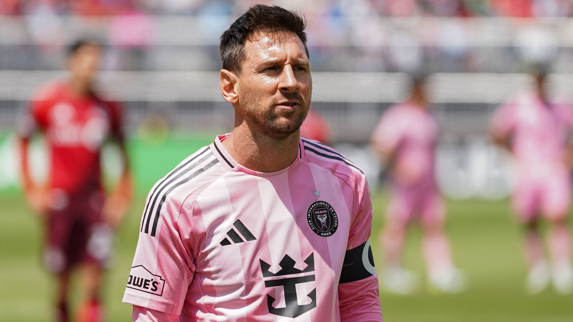 Leo Messi durante un partido del Inter de Miami de la MLS esta temporada Leo Messi durante un partido del Inter de Miami de la MLS esta temporada
