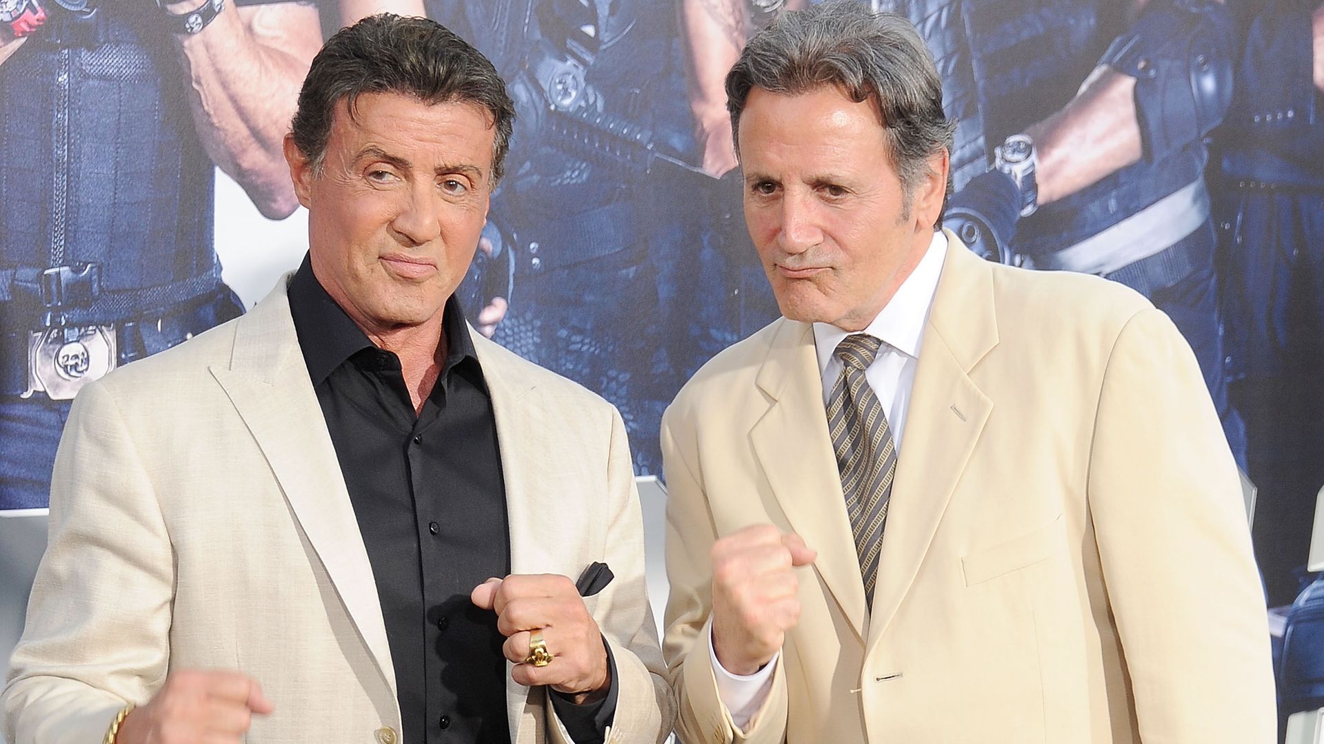 Sylvester y Frank Stallone Sylvester y Frank Stallone