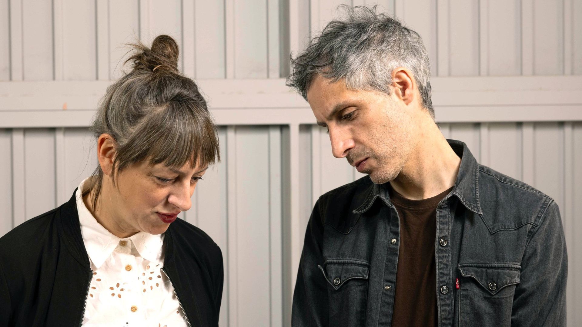 Tanya Beyeler y Pablo Gisbert, compañia de teatro El-Conde de Torrefiel, creadores de Lexikon Tanya Beyeler y Pablo Gisbert, compañia de teatro El-Conde de Torrefiel, creadores de Lexikon