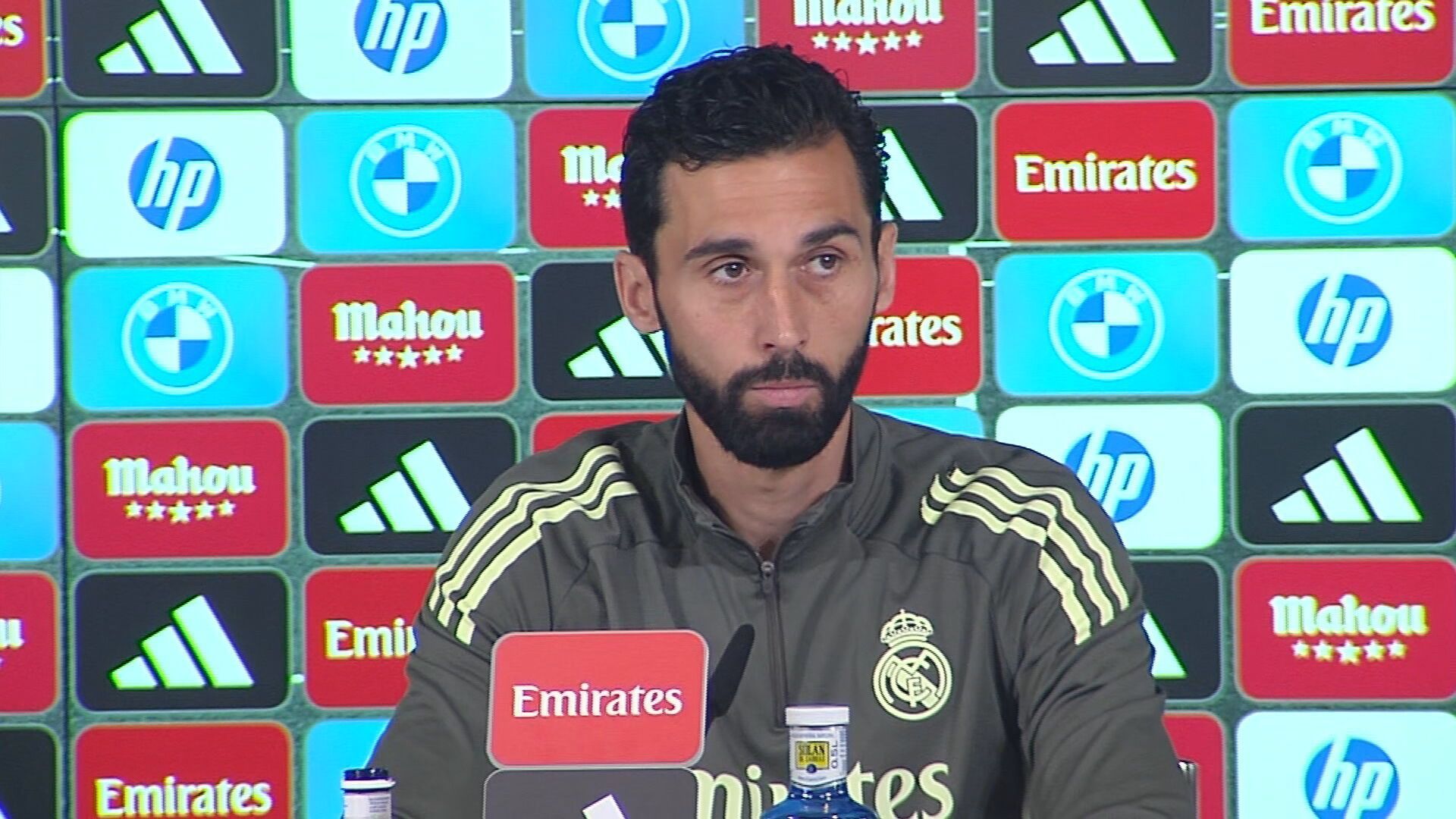 Álvaro Arbeloa en rueda de prensa este miércoles