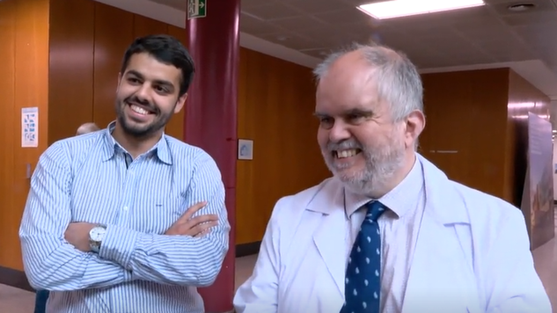 Andrés, futuro otorrinolaringólogo trabajará con su padre como jefe de especialidad: "La decisión es realmente mía"