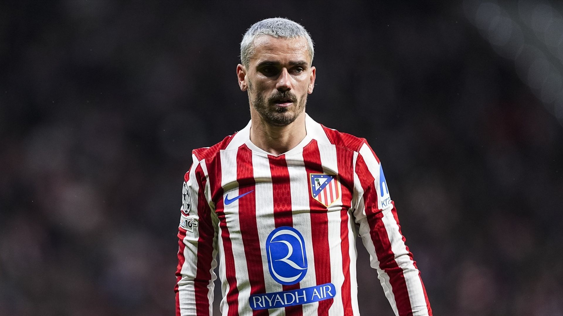 Antoine Griezmann durante un partido del Atlético de Madrid esta temporada Antoine Griezmann durante un partido del Atlético de Madrid esta temporada