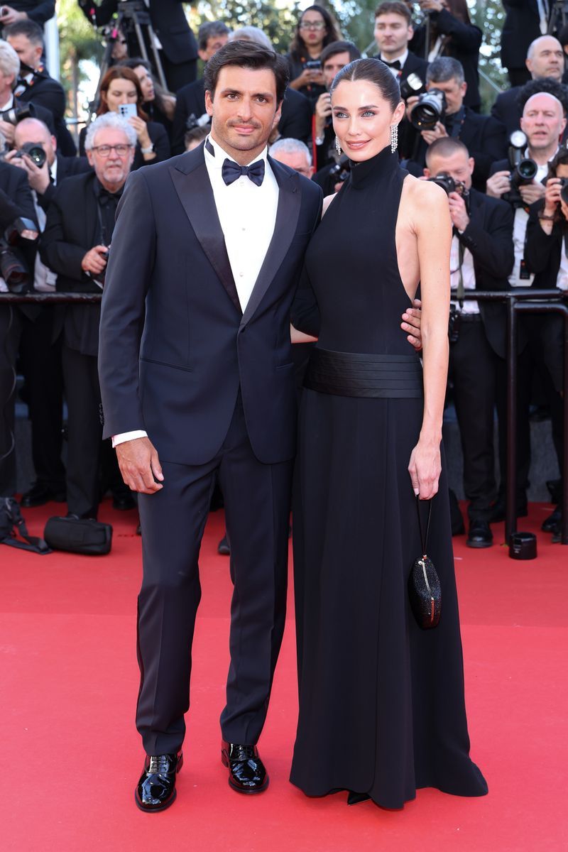 Carlos Sainz and Rebecca Donaldson