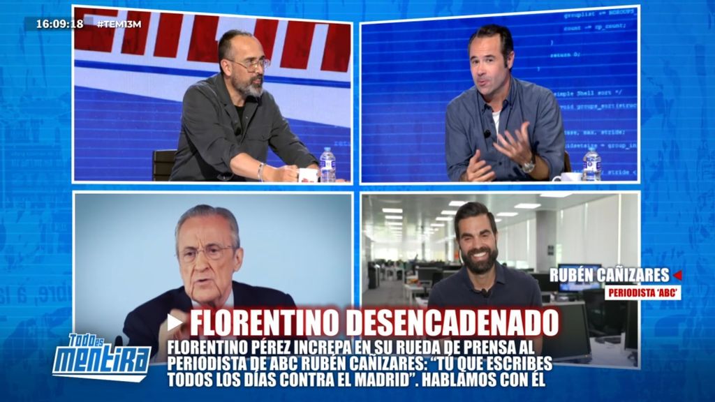 Chicote revela el mote madridista con el que se refiere a Rubén Cañizares y lo defiende de las acusaciones de Florentino Pérez: "No es ciego"